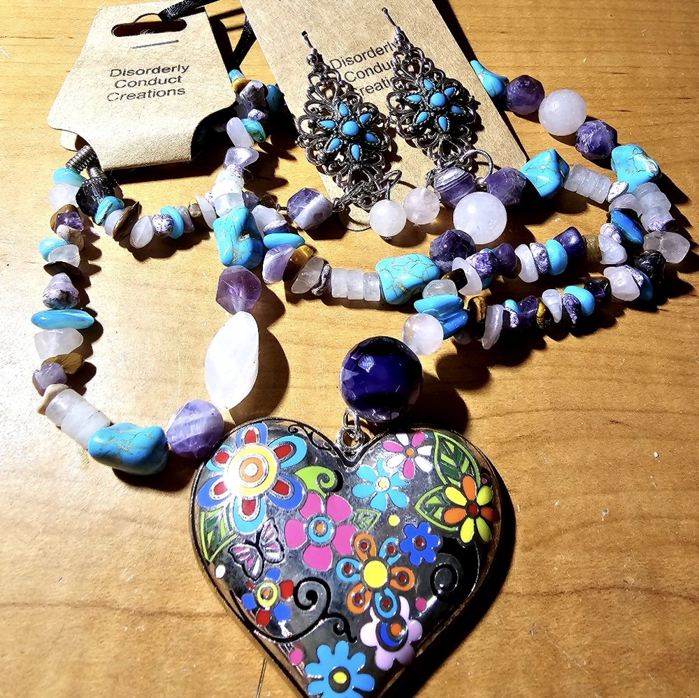 Disorderly Conduct Closet... Handmade crystal jewelry.
